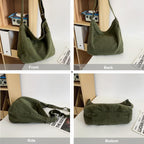 Canvas Tote Bag Casual Hobo Crossbody Shoulder Bag for Women and Men Large Purse Messenger Bag Travel Work