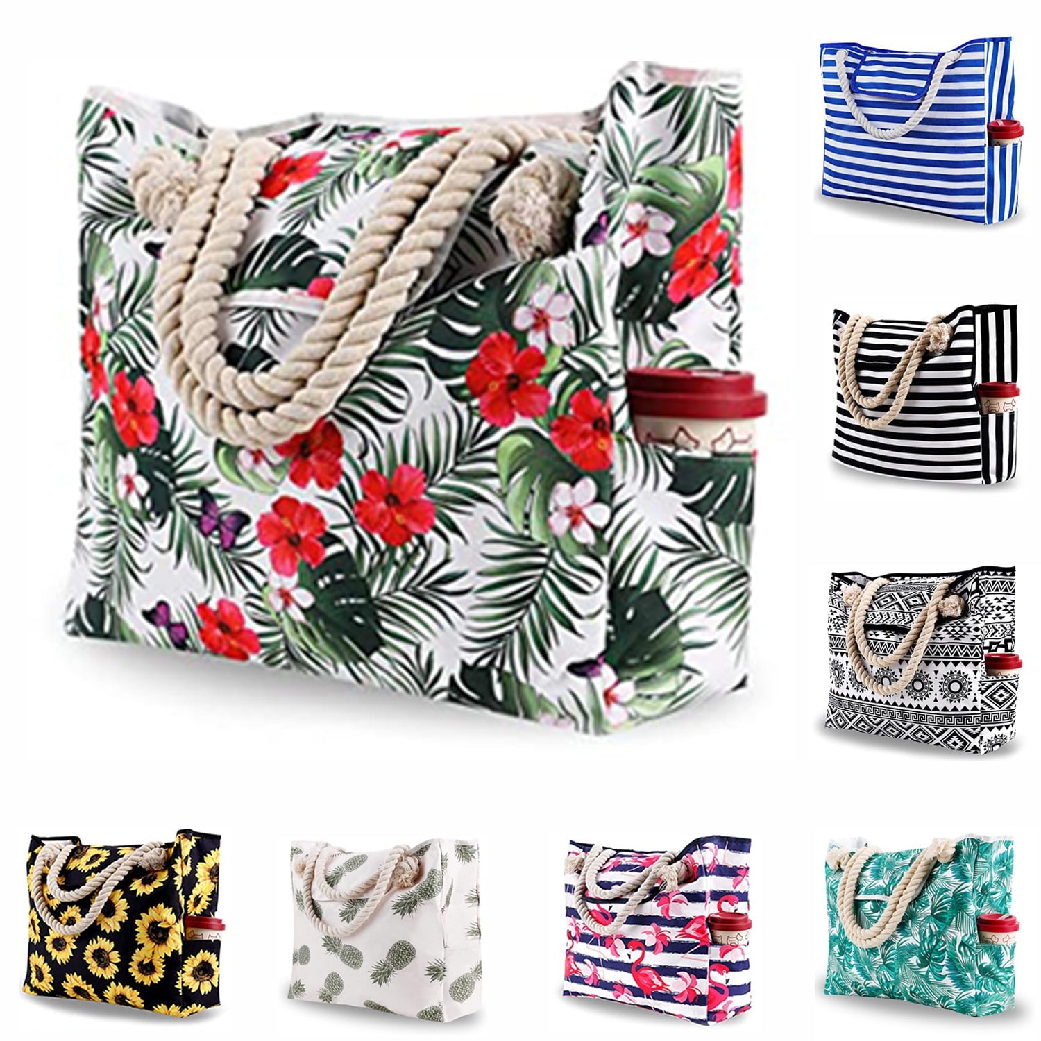 Bagora™ Waterproof Large Capacity Canvas Tote Bag for Women