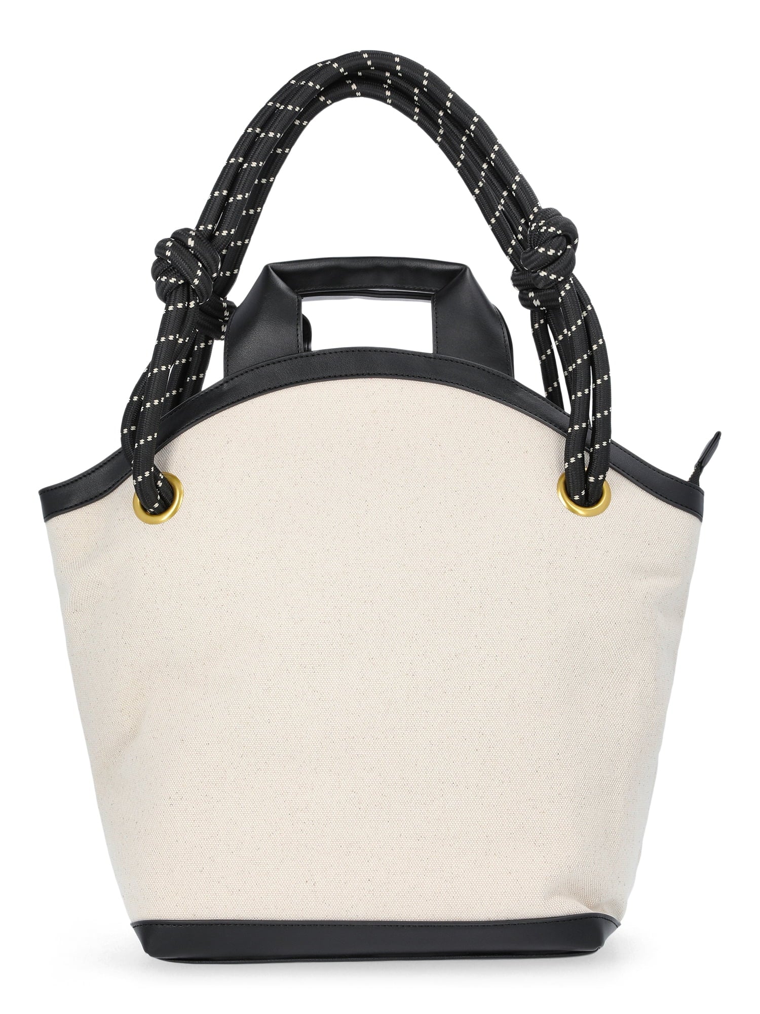 Free Assembly Women's Canvas Tote Bag, Natural