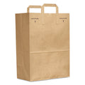Duro 70# Large Brown Paper Shopping Bags with Handles Bulk, 300 Pcs 12x7x17 - Heavy Duty Restaurant Takeout/To Go Bags, Delis, & Retail Merchandise