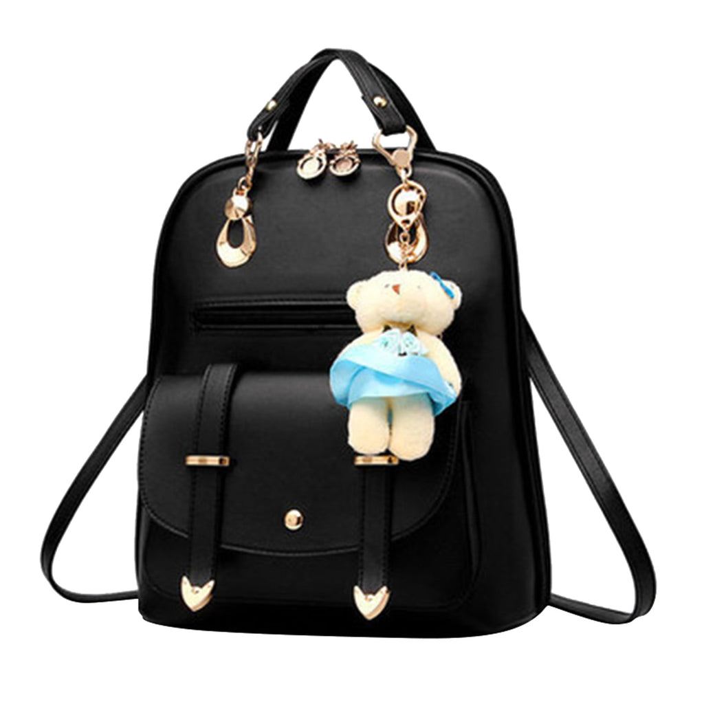 MUSOIE Backpack Purse for Women Fashion Ladies PU Leather Convertible Travel Shoulder Bags Handbag