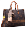 New Style Genuine Leather Women's Tote Bag Large Capacity Work Briefcase  High-End Crossbody Handbag