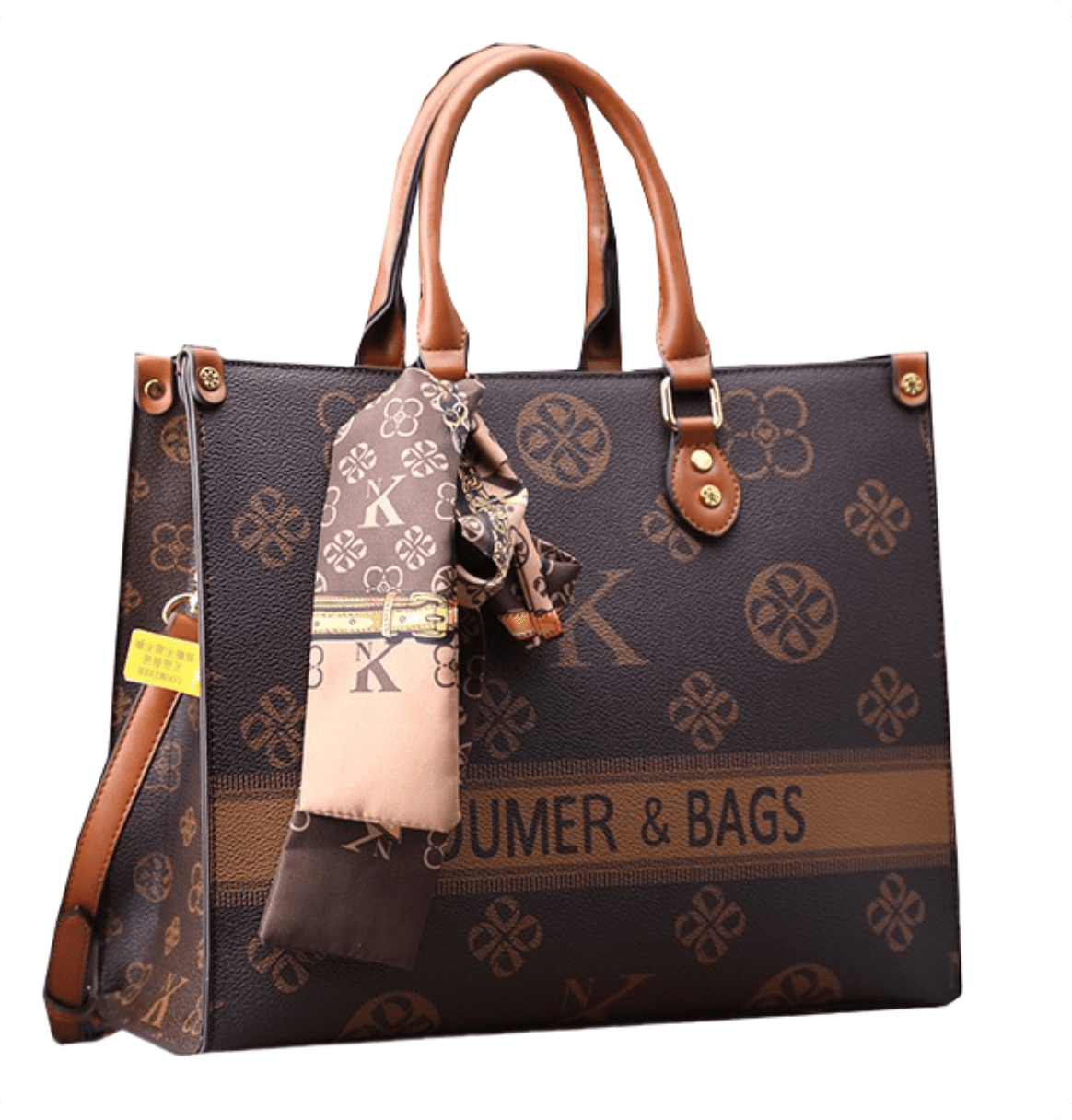 New Style Genuine Leather Women's Tote Bag Large Capacity Work Briefcase  High-End Crossbody Handbag