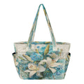 Tote Bag Quilted Tote Bag Women's Tote Handbags Suitable for Work, Beach, Travel and Shopping Pure Elegant White Lily