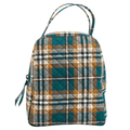 Vera Bradley Lunch Bunch Bag Orchard Plaid Cotton Lightweight