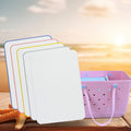 Xqxayjr under $5 5Pcs Beach Bag Organizer, Beach Bag Divider Insert, Mesh Bag Organizer with Partition Boards, Multi Compartment Organizer for Tote Luggage