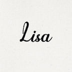 DALIX Womens Custom Monogrammed Names Premium Embroidered Tote Bag Abigail Lisa