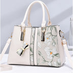 JAHH Purses and Handbags for Women Embroidery Top Handle Satchel Fashion Ladies Shoulder Bag Tote Purse Messenger Bags Large Capacity Handbag