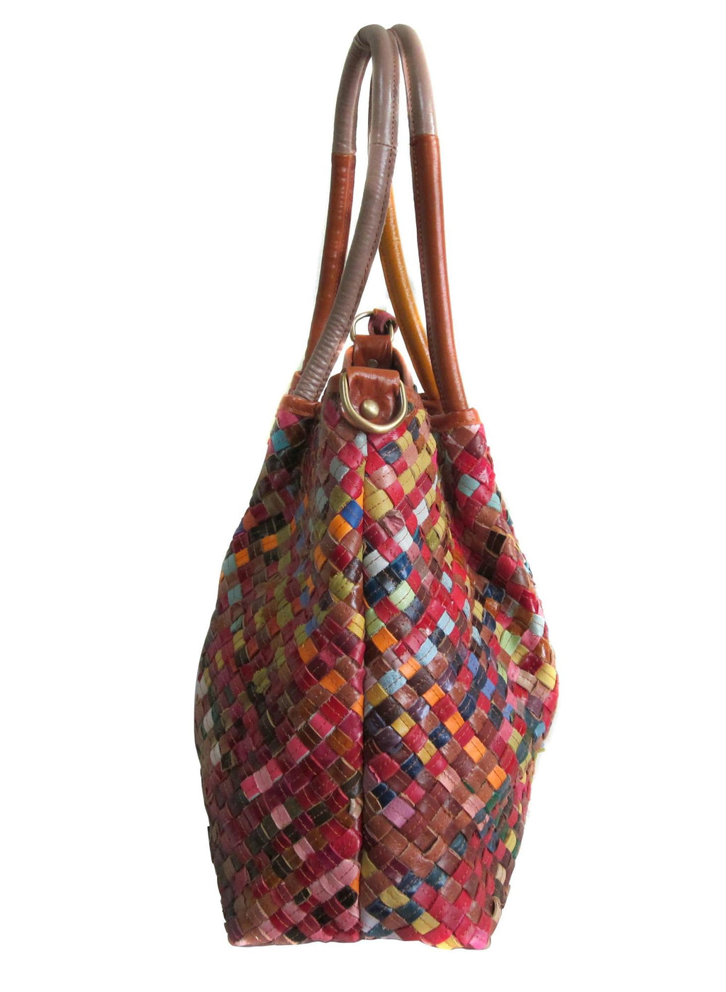 Amerileather Linwood Leather Tote Bag