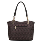 MKF Collection Braylee M Signature Women's Tote Bag, Functional Purse Handbag by Mia K - Light Blue